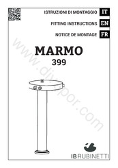 IB RUBINETTI Marmo 399 Notice De Montage