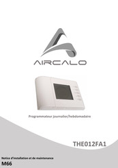 Aircalo THE012FA1 Notice D'installation Et De Maintenance