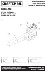 Craftsman CMCBL700 Guide D'utilisation
