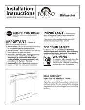 Forno WQP12-6502 Instructions D'installation