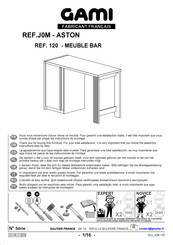 Gami ASTON J0M 120 Instructions De Montage