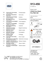 CRUZ 913-456 Instructions De Montage