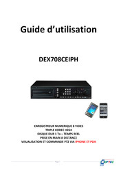 Optec DEX708CEIPH Guide D'utilisation