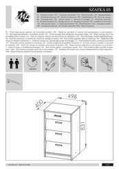 ML MEBLE SZAFKA 05 Notice De Montage