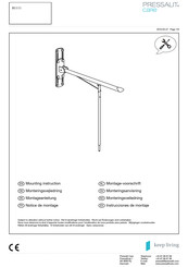 Pressalit Care R1111 Notice De Montage