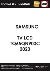 Samsung TQ65QN900C Mode D'emploi