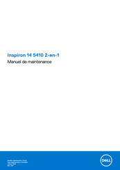 Dell Inspiron 14 5410 Manuel De Maintenance