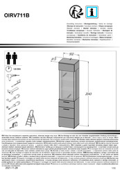 Forte OIRV711B Notice De Montage