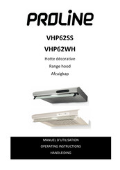 Proline VHP62WH Manuel D'utilisation