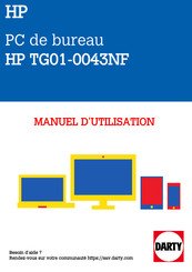 HP TG01-0043NF Manuel De L'utilisateur