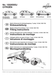 Jaeger 12030505J Instructions De Montage