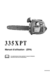 Husqvarna 335XPT Manuel D'utilisation