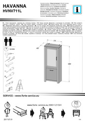 Forte HAVANNA HVNV711L Notice De Montage