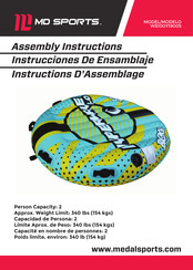 MD SPORTS WS100Y19005 Instructions D'assemblage