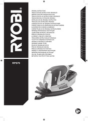 Ryobi RPS70 Traduction Des Instructions Originales