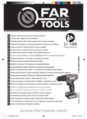 Far Tools LI 108 Mode D'emploi Original
