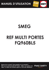 Smeg FQ60XDAIF Notice D'utilisation