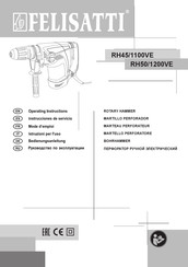 Felisatti RH50/1200VE Mode D'emploi