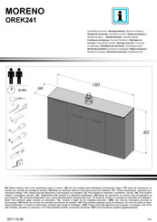 Forte MORENO OREK241 Notice De Montage