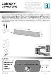 Forte COMWAY CMVM01-0002 Notice De Montage