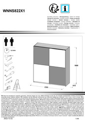 Forte WNNS822X1 Notice De Montage