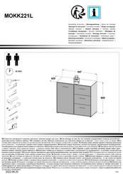 Forte MOKK221L Notice De Montage