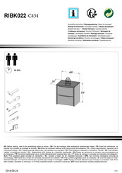 Forte RIBK022-C434 Notice De Montage