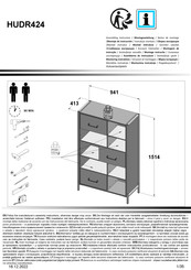 Forte HUDR424 Notice De Montage