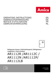 Amica AR1112P Notice D'utilisation