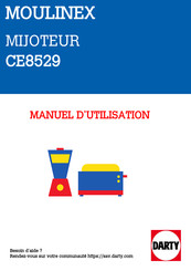 Moulinex CE8529 Mode D'emploi