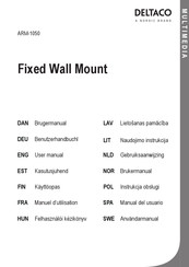 Nordic Deltaco ARM-1050 Manuel D'utilisation