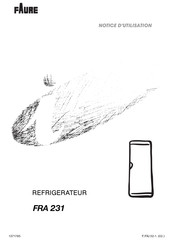 FAURE FRA 231 Notice D'utilisation