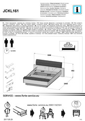 Forte JCKL161 Notice De Montage