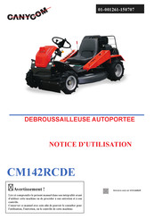 CanyCom CM142RCDE Notice D'utilisation