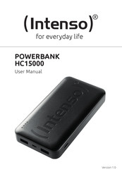 Intenso HC15000 Manuel D'utilisation