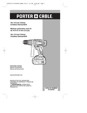 Porter Cable PC1800HD Manuel D'instructions