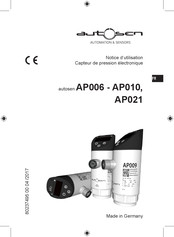 Autosen AP010 Notice D'utilisation