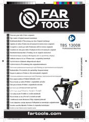 Far Tools TBS 1300B Notice Originale