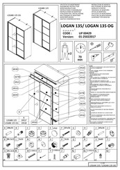 Dedeman LOGAN 135 Instructions D'assemblage