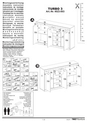 FMD Furniture TURBO 3 4023-003 Instructions De Montage