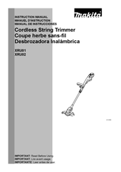 Makita LXT XRU01 Manuel D'instruction
