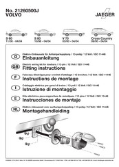 Jaeger 21260500J Instructions De Montage