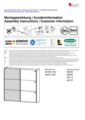 Rauch AD355.51B2 Instructions De Montage