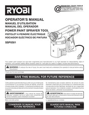 Ryobi SSP0501 Manuel D'utilisation