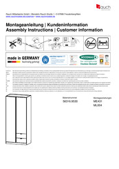 Rauch 56316.9530 Instructions De Montage