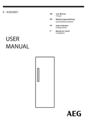 AEG AGN2801 Guide D'utilisation