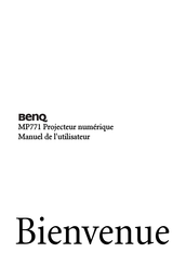 BenQ MP771 Manuel De L'utilisateur