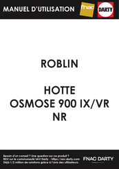 ROBLIN OSMOSE VERRE Notice