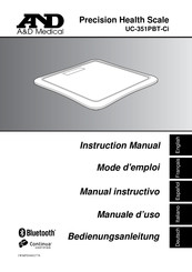 A&D Medical UC-351PBT-Ci Mode D'emploi