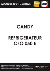Candy CFO 050 E Manuel D'utilisation